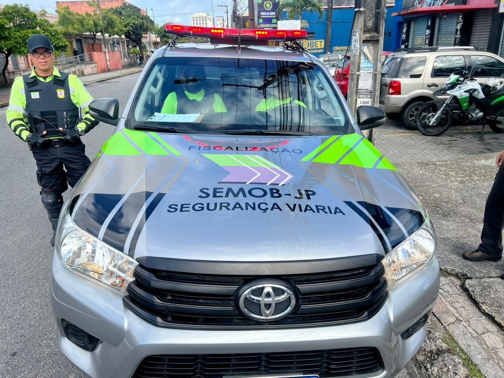 Semob-JP lança nova identidade visual de veículos usados pelos agentes de mobilidade na Capital