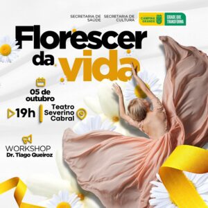 Prefeitura de Campina Grande encerra campanha Setembro Amarelo com espetáculo artístico e workshop sobre neuropsiquiatria