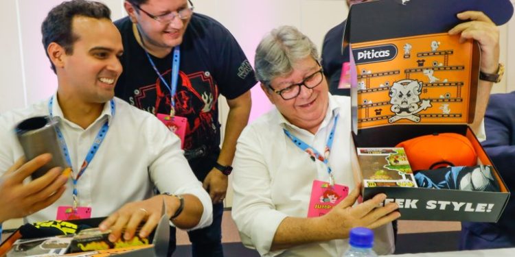 João Azevêdo participa de lançamento de evento de cultura pop e destaca importância para o Estado