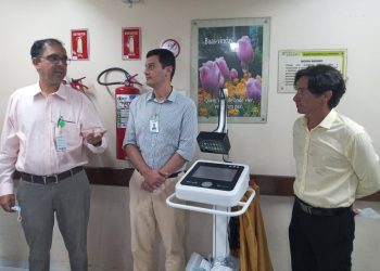 Primeiro do Estado a contar com o sistema, HULW adquire moderno aparelho para estimulação neuromuscular
