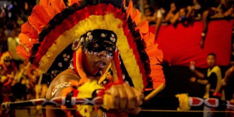 Escolas de samba encantam público no Carnaval Tradição; ala ursas desfilam nesta segunda