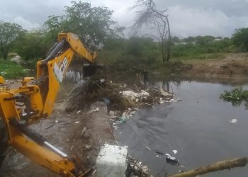 Prefeitura de Campina Grande realiza intervenções para diminuir efeitos das chuvas na cidade