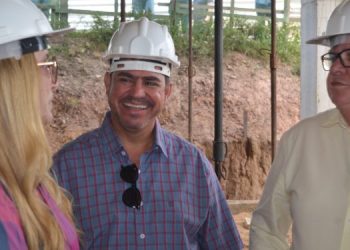 Presidente da CMJP acompanha governador e prefeito em exercício em inspeção de obras