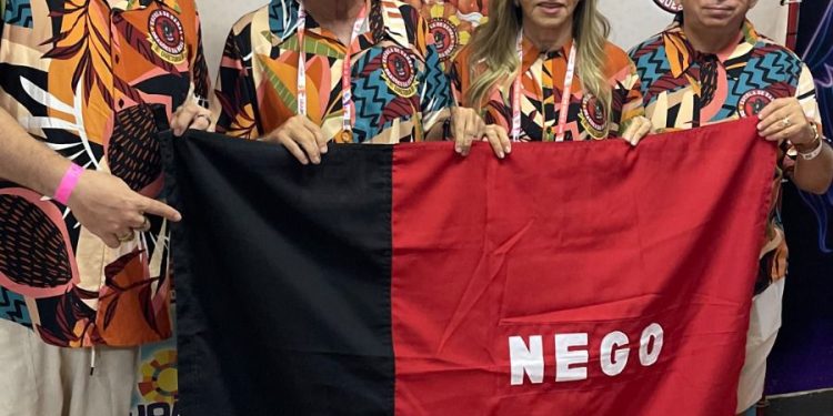 Dragões da Real exalta João Pessoa no desfile das Escolas de Samba de São Paulo