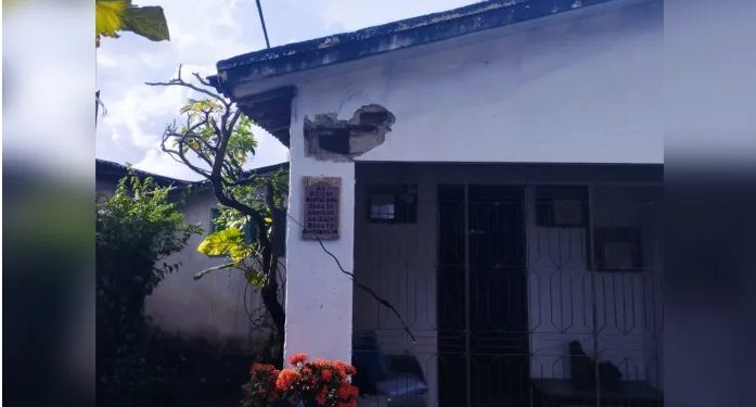 SUSTO: Casa é atingida por raio em Santa Rita