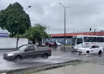 João Pessoa registra chuva de quase 50 mm nas últimas horas