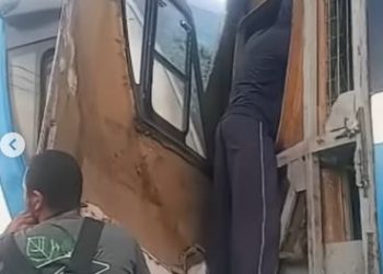 Colisão entre trens na Ilha do Bispo, em João Pessoa, deixa várias pessoas feridas