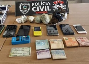 Polícia Civil prende homem que guardava drogas e dinheiro em cofre embutido na parede