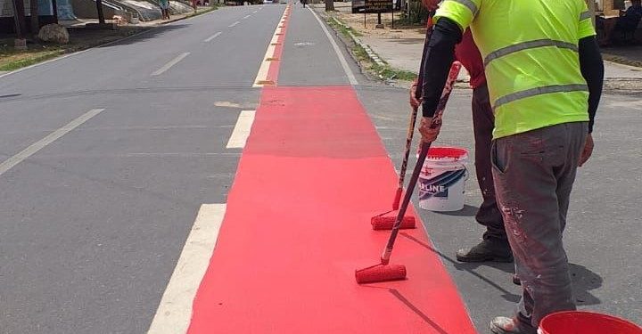 STTRANS conclui circuito com quase 2,5km de ciclofaixa que liga a zona sul com o centro de Patos