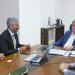 João recebe dirigente de empresa responsável pelo Parque Eólico, que será inaugurado no dia 22 com a presença de Lula