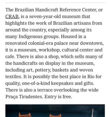 Imprensa internacional destaca artesanato paraibano, em exposição no Rio, como uma das atrações a serem visitadas