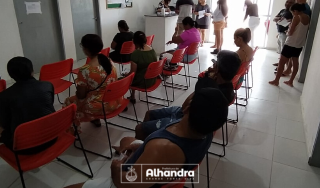 Secretaria de Saúde, em Alhandra, faz mutirão de ultrassonografia na UBS Mata Redonda II