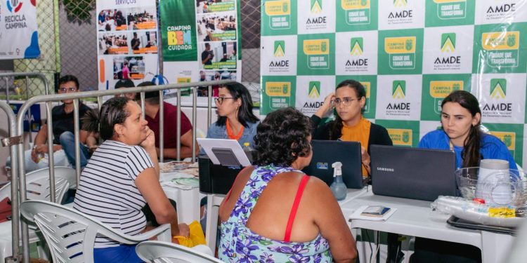 Prefeitura abre a 10ª edição do Campina Bem Cuidada no bairro do Pedregal