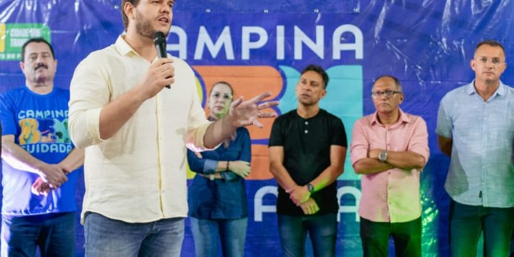 Prefeitura abre a 10ª edição do Campina Bem Cuidada no bairro do Pedregal