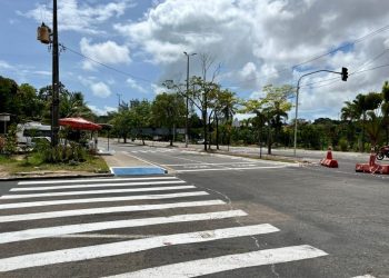 Semob-JP realiza intervenção em trecho da Avenida Beira-Rio e instala semáforo para controlar o tráfego