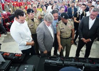 Governador João Azevêdo entrega viaturas e equipamentos para as Forças de Segurança com investimentos de R$ 21 milhões