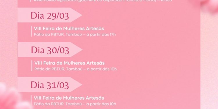 Prefeitura de Patos lança programação de ações para o Mês da Mulher