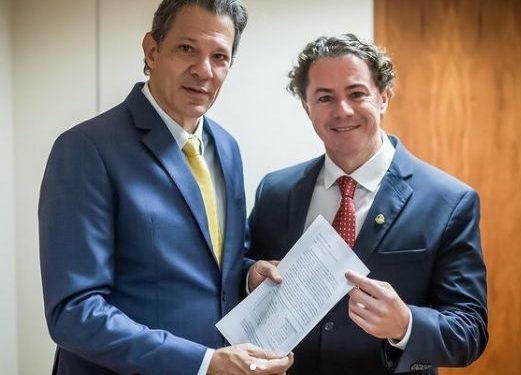 Veneziano apresenta a Fernando Haddad pleitos para investimentos de R$ 80 milhões em mobilidade urbana para CG