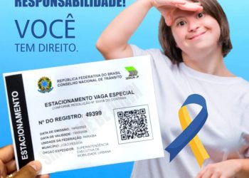 No Dia da Síndrome de Down, Semob-JP orienta público para solicitar credencial de estacionamento