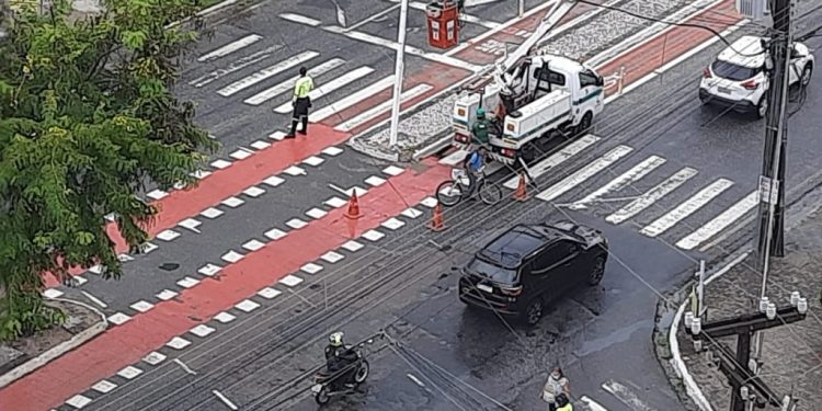 Semob-JP monitora trânsito e garante mobilidade e segurança viária nesta terça de chuvas