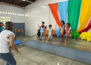 Prefeitura de Patos realiza atividades sobre a importância da ‘Natureza do Brincar’ com a primeira infância