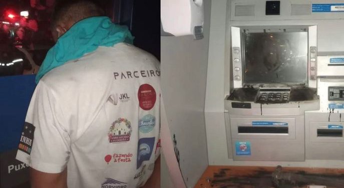 PM prende suspeito de tentar violar caixa eletrônico na zona sul de João Pessoa