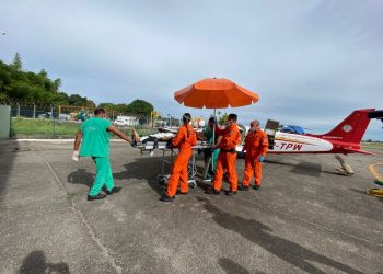 Resgate Aeromédico transfere para o Trauma-JP paciente paraibano internado em Minas Gerais