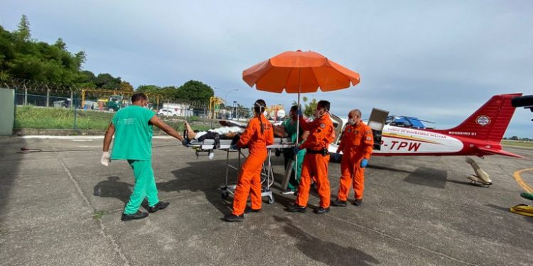 Resgate Aeromédico transfere para o Trauma-JP paciente paraibano internado em Minas Gerais