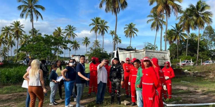 Operação cumpre ordem judicial de reintegração de posse no Polo Turístico do Cabo Branco