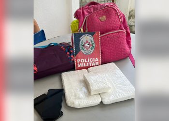 Polícia Militar intercepta transporte de cocaína no Sertão da Paraíba
