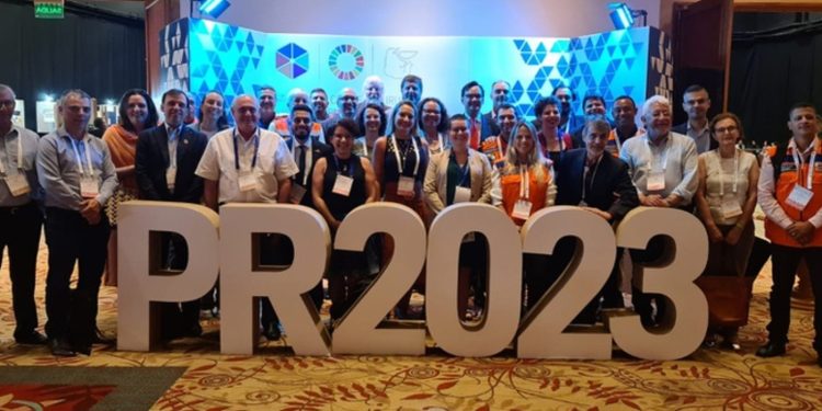 Ministro Waldez Góes participa de evento no Uruguai para discutir a redução de riscos de desastres
