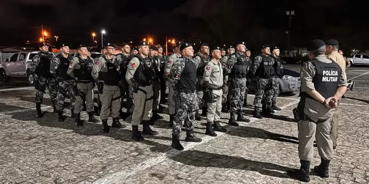 Paraíba envia 30 policiais militares para reforçar segurança no Rio Grande do Norte