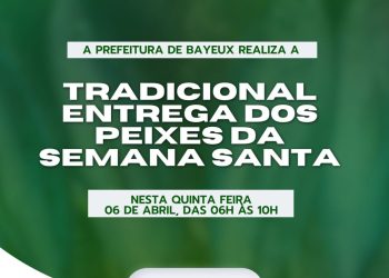 Prefeitura de Bayeux realiza a tradicional entrega dos peixes da Semana Santa