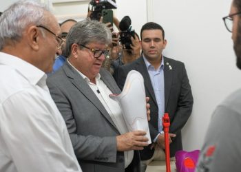 João inaugura primeira Oficina Ortopédica da Paraíba para confecção de órteses e próteses com tecnologia de ponta