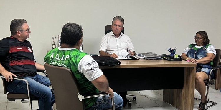 Nabor Wanderley e Secretário da SECULTE recebem representantes da AQJP para tratar do calendário junino 2023