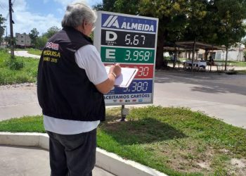 Média de preço da gasolina em João Pessoa é de R$ 5,349