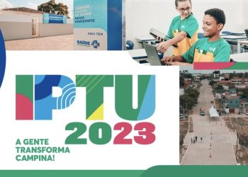 Prefeitura de Campina Grande prorroga prazo de pagamento da cota única do IPTU 2023