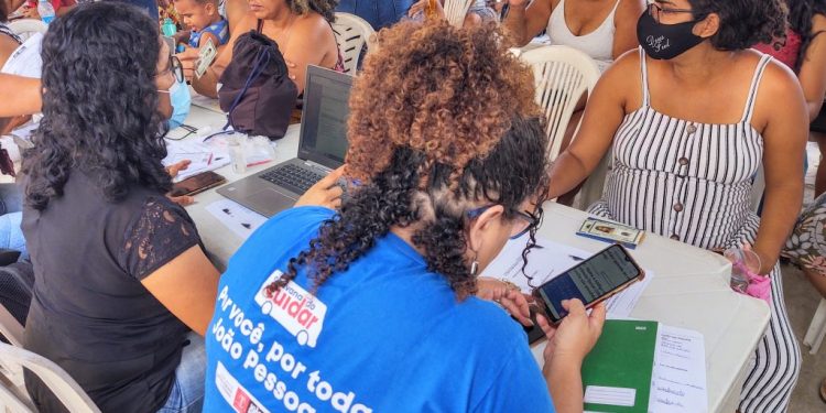 Caravana do Cuidar atende moradores do bairro Mangabeira IV nesta segunda-feira