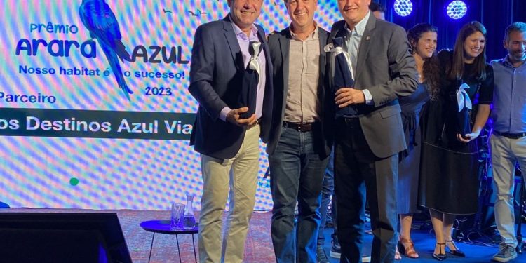 João Pessoa ganha prêmio da Azul Viagens como destaque nacional em vendas