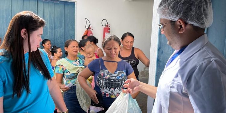Cerca de 500 famílias referenciadas pelo CRAS Geralda Medeiros são beneficiadas com os alimentos do PAA