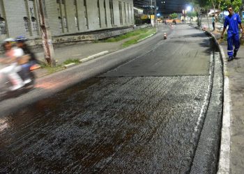 Prefeitura da Capital conclui obras de asfaltamento na Avenida Cruz das Armas