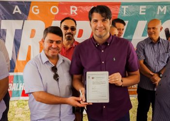 Leo Bezerra assume gestão municipal e autoriza pavimentação de ruas no Grotão
