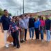 Veneziano acompanha início da pavimentação de avenidas em Mari, com emenda de sua autoria no valor de R$ 1 milhão