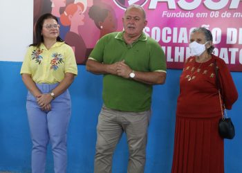 Prefeitura de Patos entrega reforma da sede da Associação de Apoio a Mulher Patoense