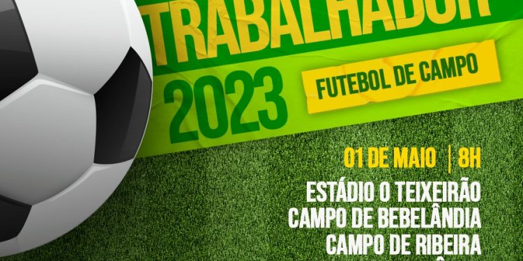 Prefeitura de Santa Rita realiza tradicional torneio de futebol em alusão ao dia do trabalhador
