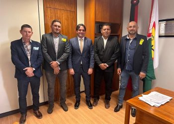 Murilo Galdino recebe vereadores de várias cidades da Paraíba esta semana em Brasília