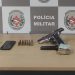 Polícia Militar aborda carro em blitz e flagra motorista com pistola em João Pessoa
