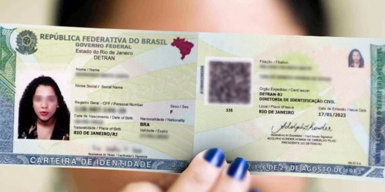 Carteira de Identidade Nacional terá mudanças nos campos sexo e nome social