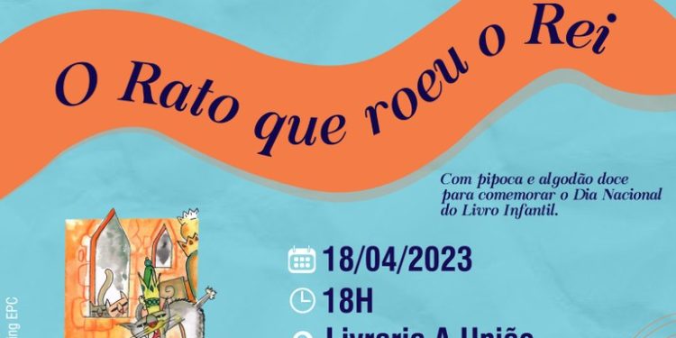 Livraria A União lança livro infantil ‘O rato que roeu o rei’