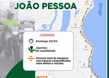 Semob-JP prepara operação especial de trânsito para Maratona de João Pessoa no próximo domingo